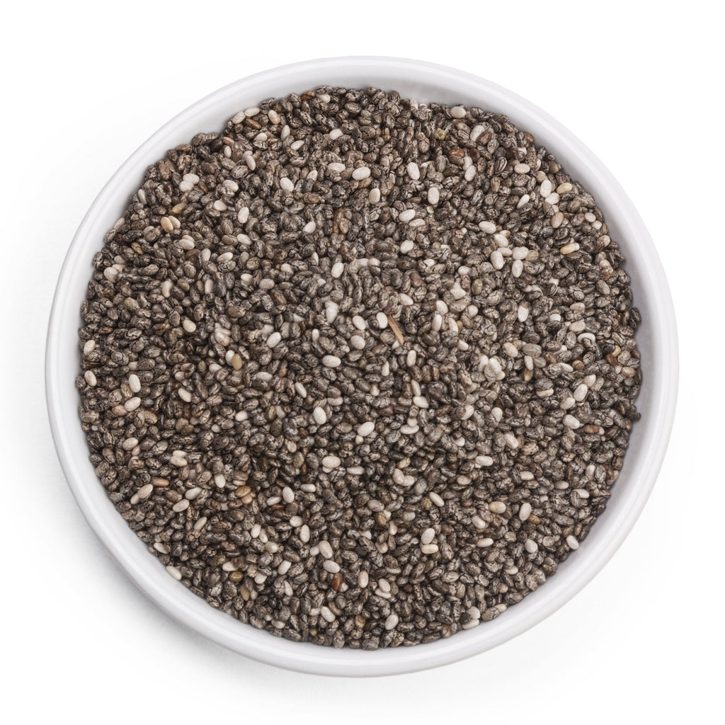 Organic chia seeds – rich in omega-3s and fibe